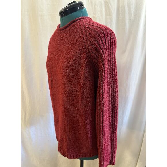 Vintage Carolyn Taylor Red Knit Sweater Women’s Size L - Picture 3 of 6